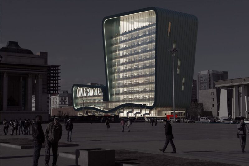Mongolian Government Ministry Building