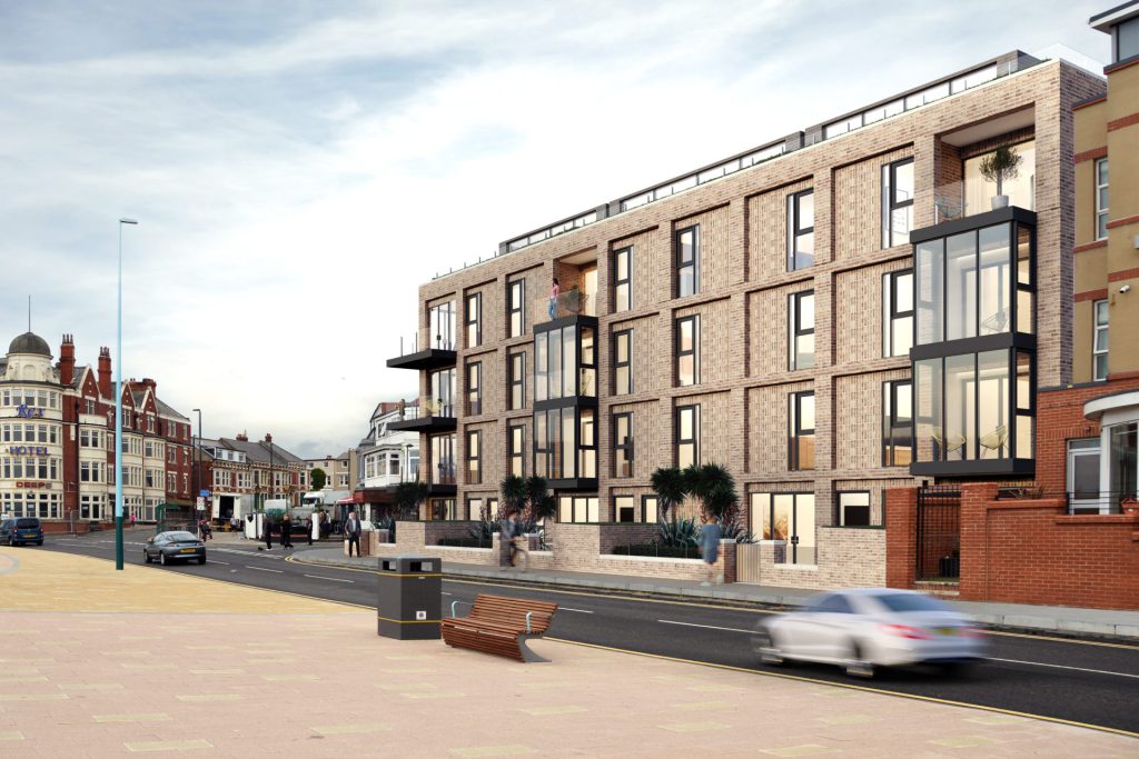 View of 42nd street proposal in Whitley Bay