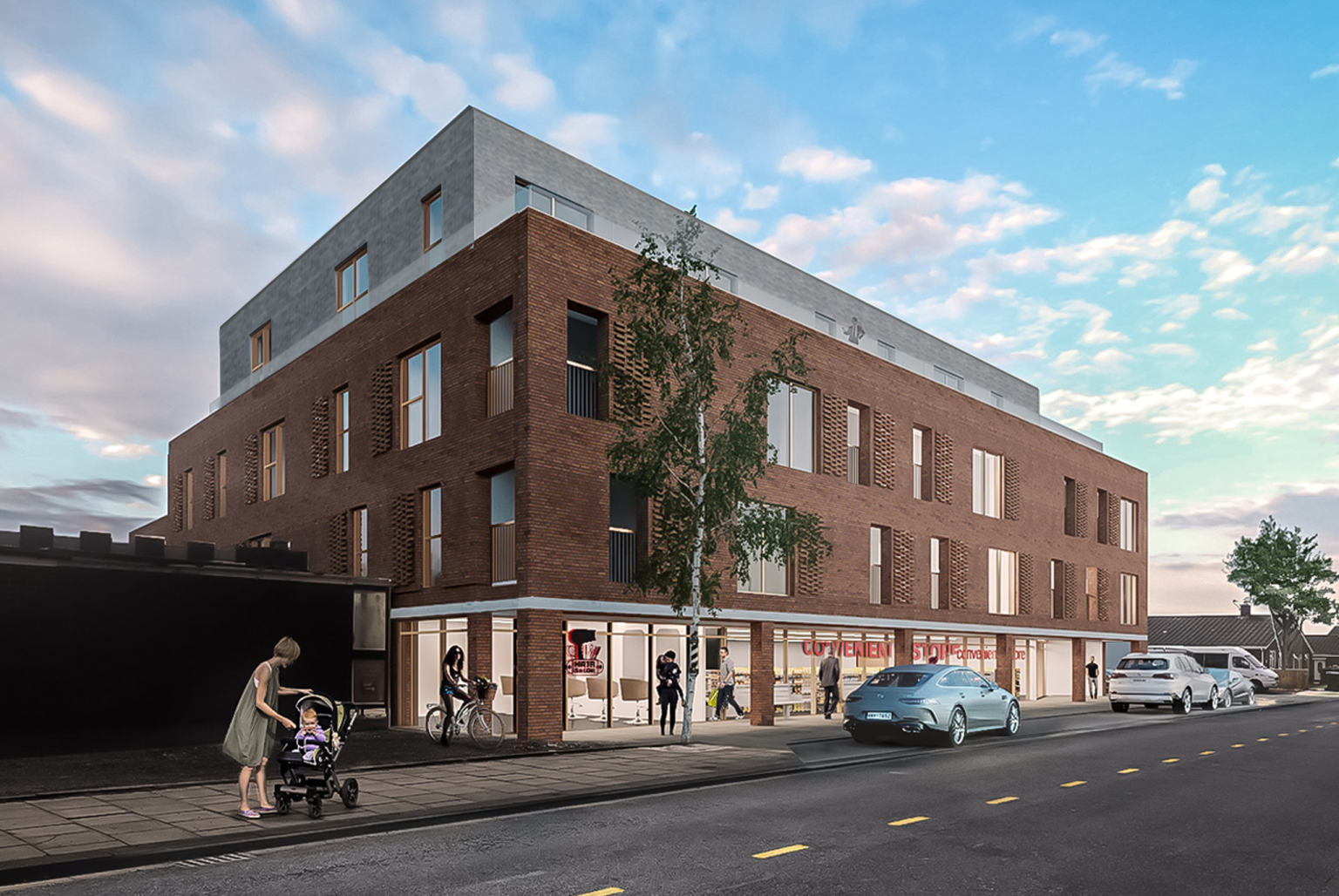 Newbridge Court Gradon Architecture